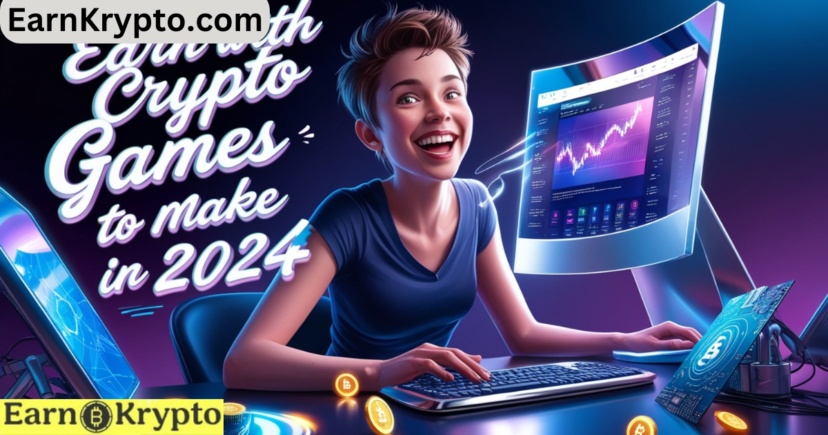 Earn with Crypto Games To Make Money in 2024